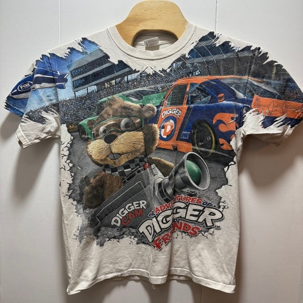 Chase Authentic NASCAR Racing Graphic T Shirt Men Size Large Vintage